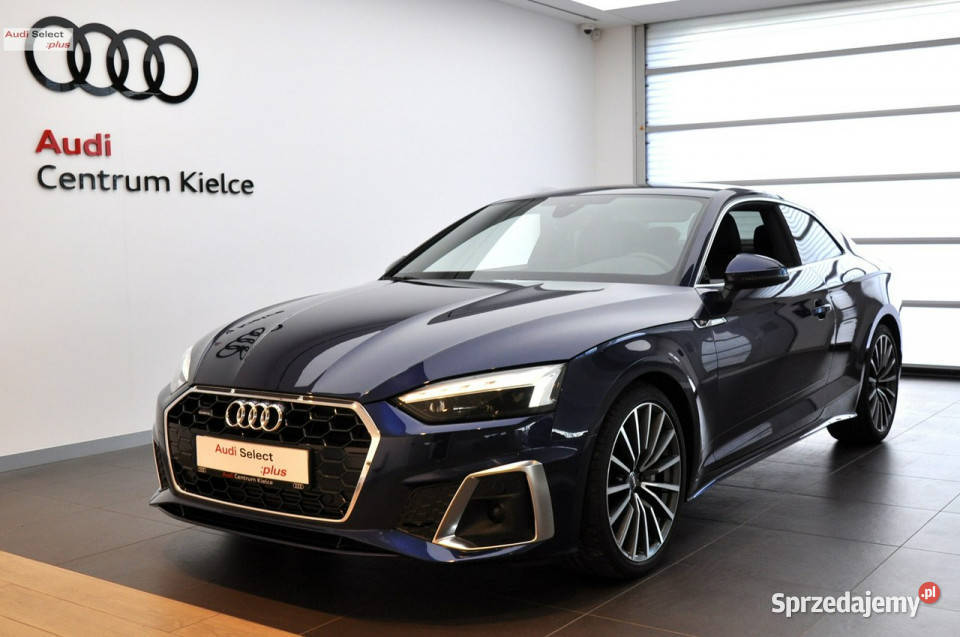 Audi A5 45 TFSI Quattro Sline BO Matrix Kamera przyciemniane szyby Kielce