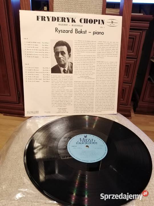 Fryderyk Chopin Ryszard Bakst Piano Wałbrzych sprzedam