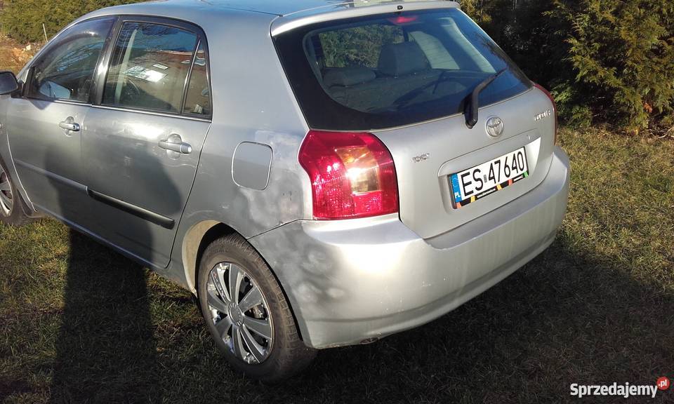 Toyota Corolla e12 16 vvti 124 LPG 31122003 Zarejestrowany w Polsce Corolla Skierniewice