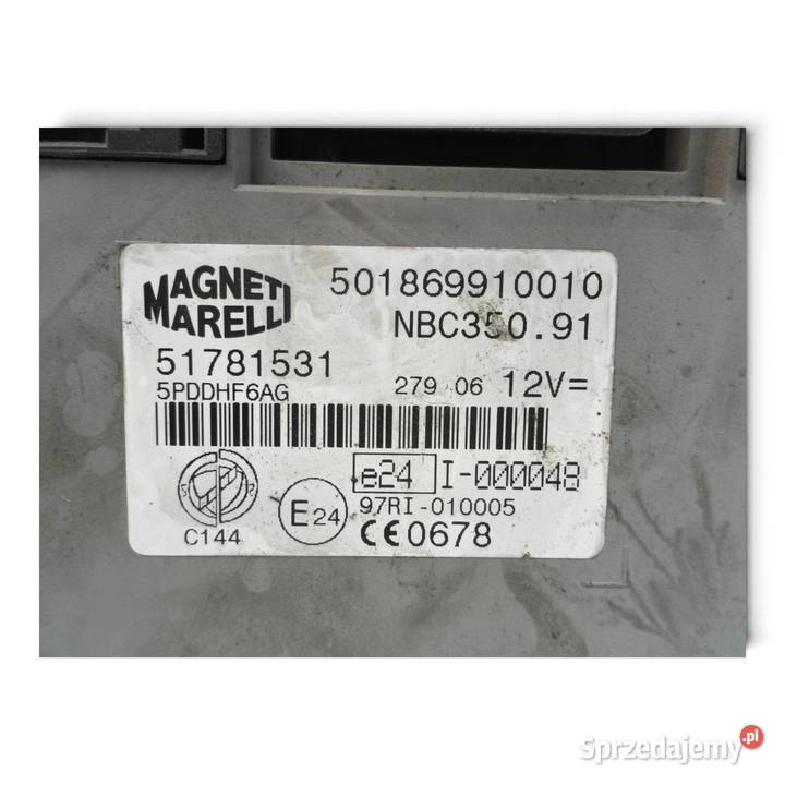 MODUŁ KOMFORTU BSI Fiat Idea 14 51781531 Chełm