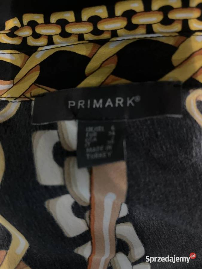 Primark sukienka rozkloszowana modny wzór Rozmiar 34(XS) Odzież damska Choszczno
