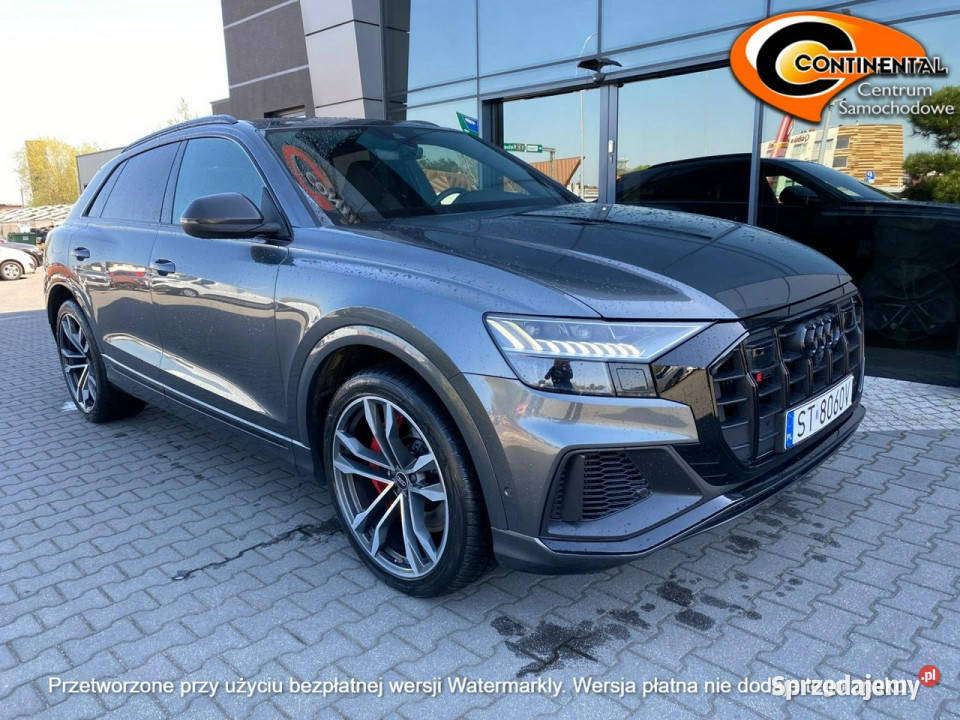 Audi SQ8 Salon Polskapierwszy właściciel światła do jazdy dziennej śląskie Żory