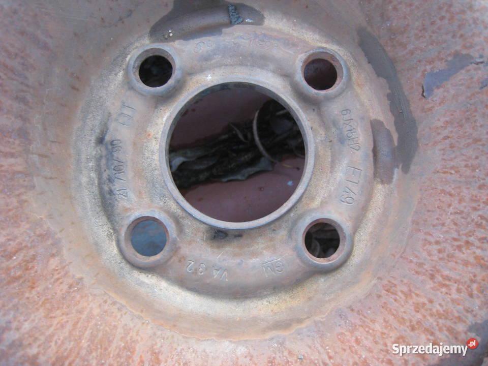 Felga stalowa Opel Corsa Astra Vectra 15 4x100 stalowe Kraków