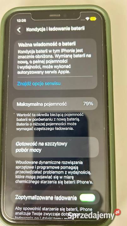 Oryginalny iPhone 11 kupiony w Konin sprzedam