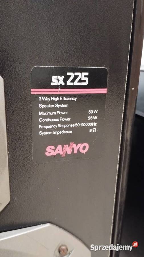 Wieża Sanyo GXT849LO Poznań