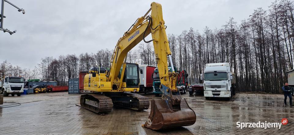 Wypożyczalnia koparki gąsienicowej Komatsu PC210 Koparki Kobyłka