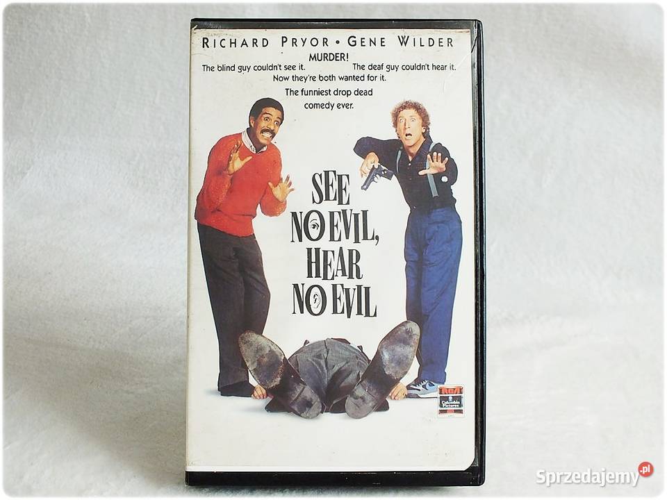 Kaseta VHS Nic nie widziałem nic nie słyszałem Żary