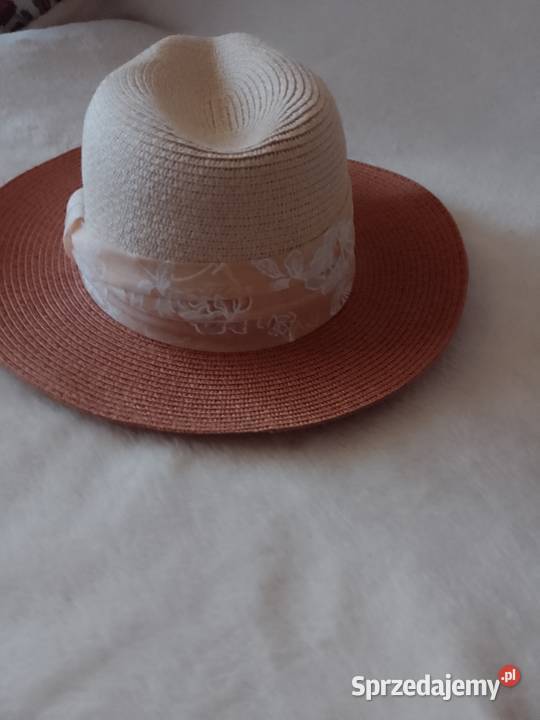 Ekskluzywny letni kapelusz fedora z Madrytu NOWY Kraków sprzedam