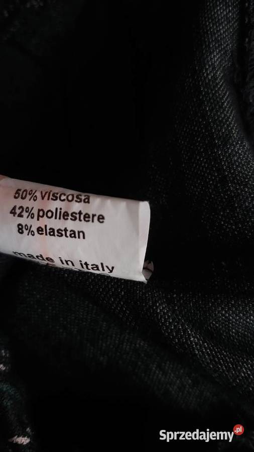 Spodnie w kratkę Carla Ferroni XL Lublin sprzedam