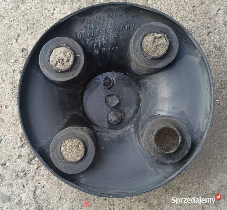 Dekielkołpak Fiat 126p z Napisem FIAT Tarnobrzeg