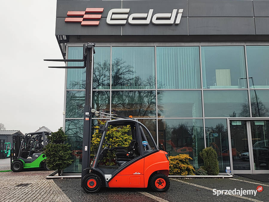 Wózek widłowy Linde H25D02 duplex 4 m diesel 25 Kęty