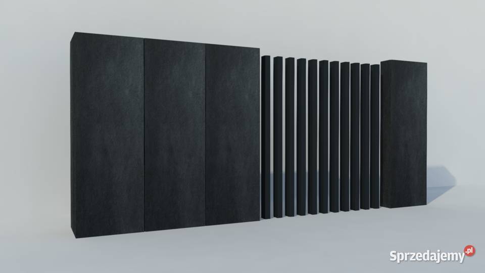 Nowoczesne ogrodzenia spieki kwarcowe Słupek Budownictwo i akcesoria Kraków