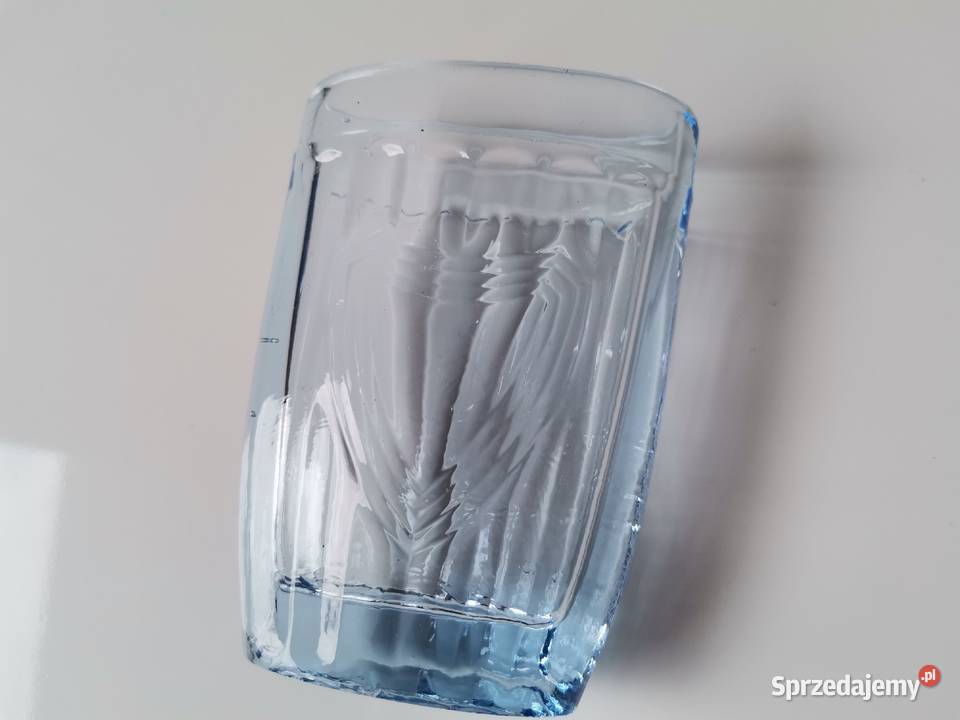 Stara przedwojenna unikatowa szklanka