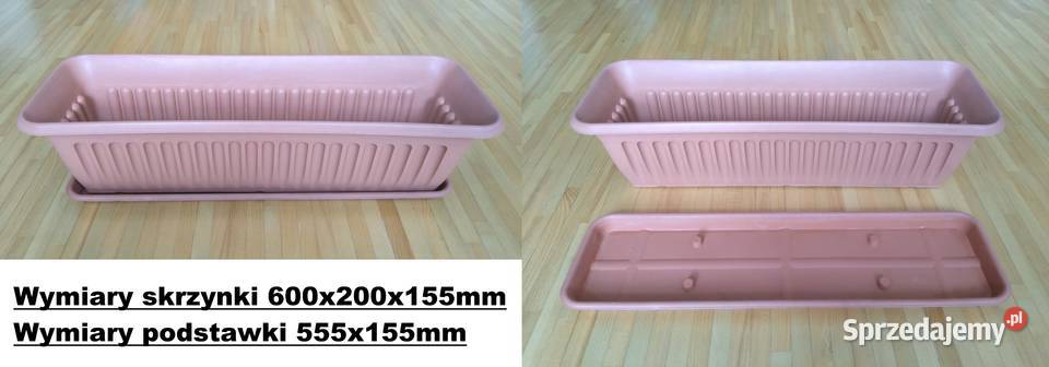 Duża donica i skrzynka z podstawką ogrodowa Warszawa