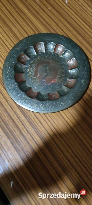 Talerz mosiężny Płock