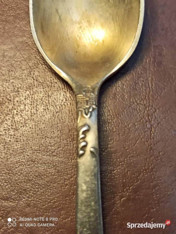 posrebrzane sztućce CCCP 21 Gniezno