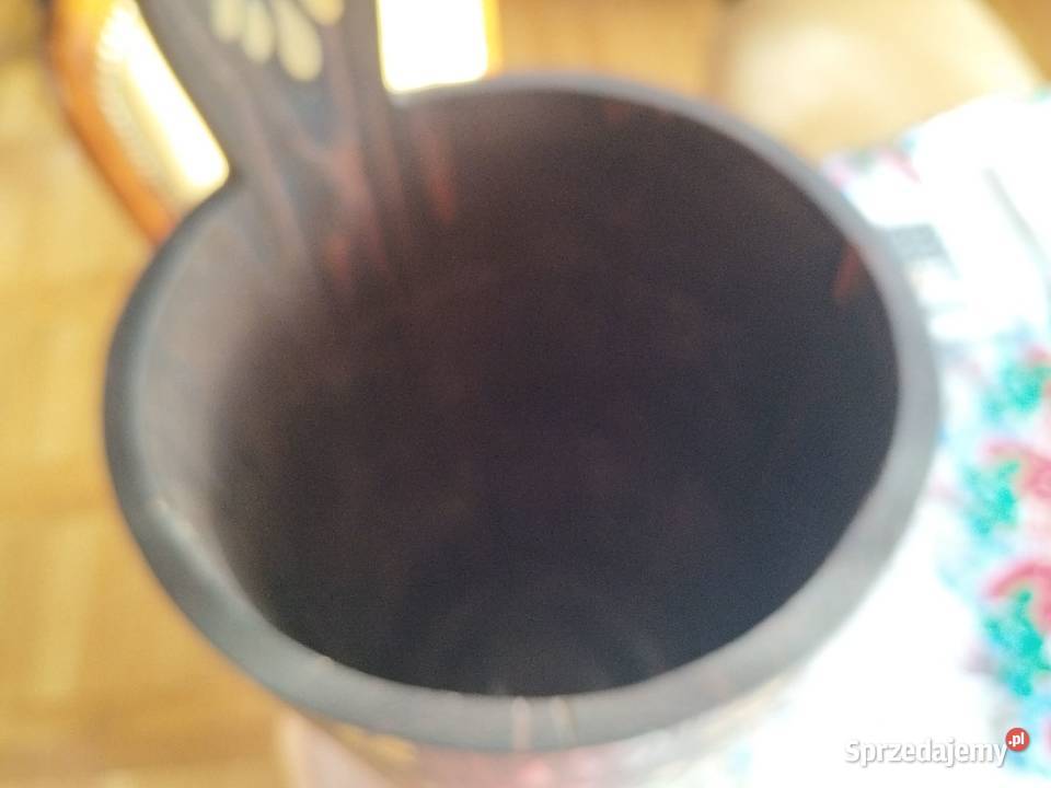 ręcznie malowany ceber parasolnik z drewna Gorzów Wielkopolski