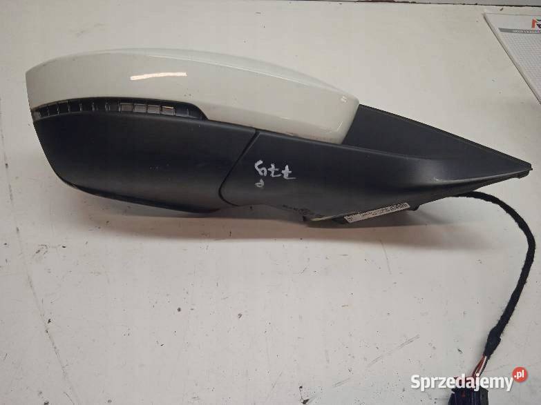 LUSTERKO PRAWE 6PIN EUROPA BIAŁE 657857408 Skoda