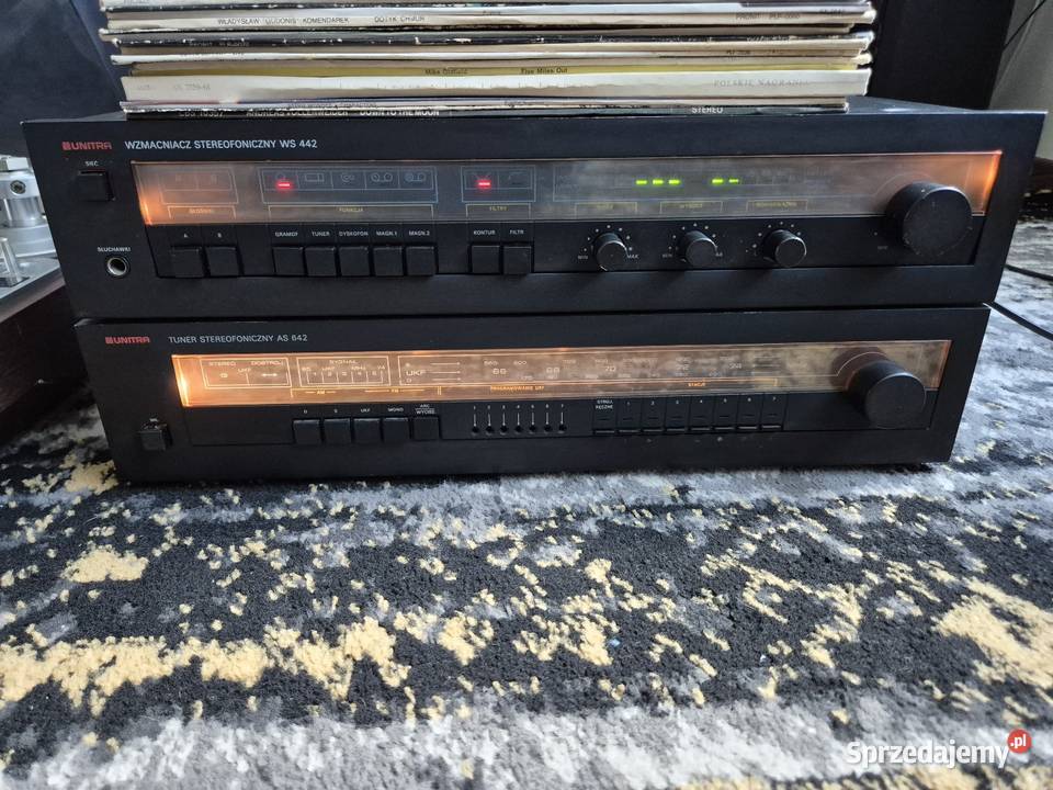Gramofon ADAM GS424 wzmacniacz WS442 Tuner AS642 Toruń