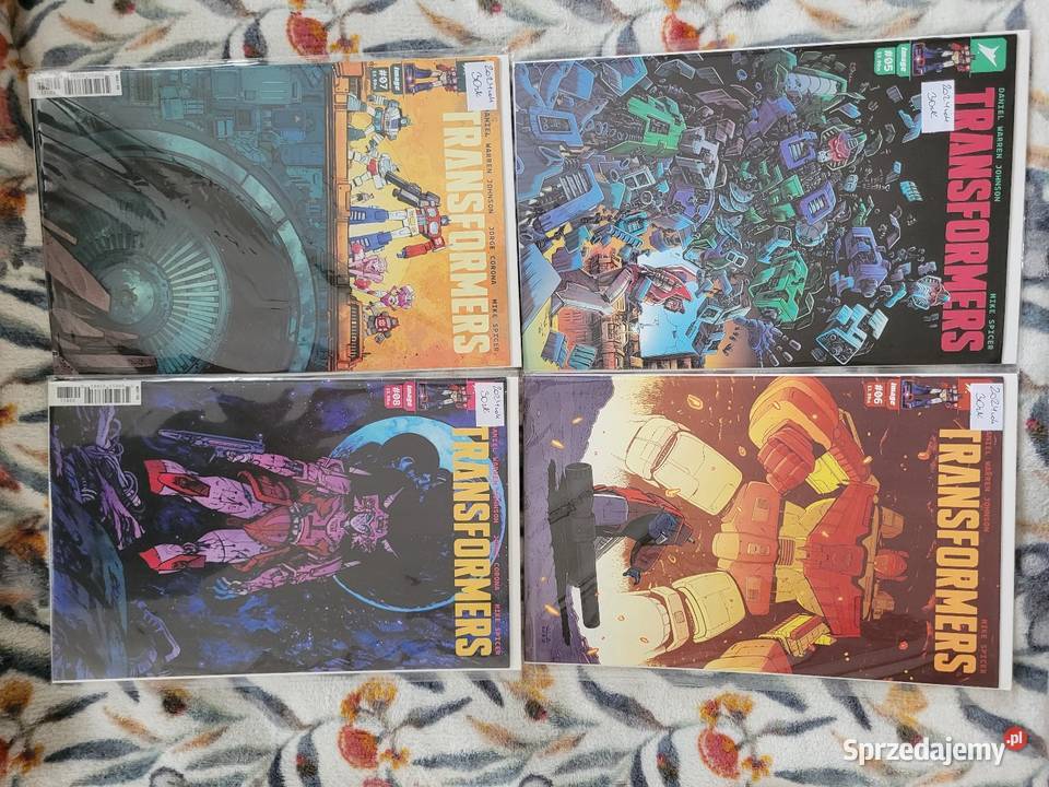 Transformers zestaw 26 komiksów 2023 first Gdynia