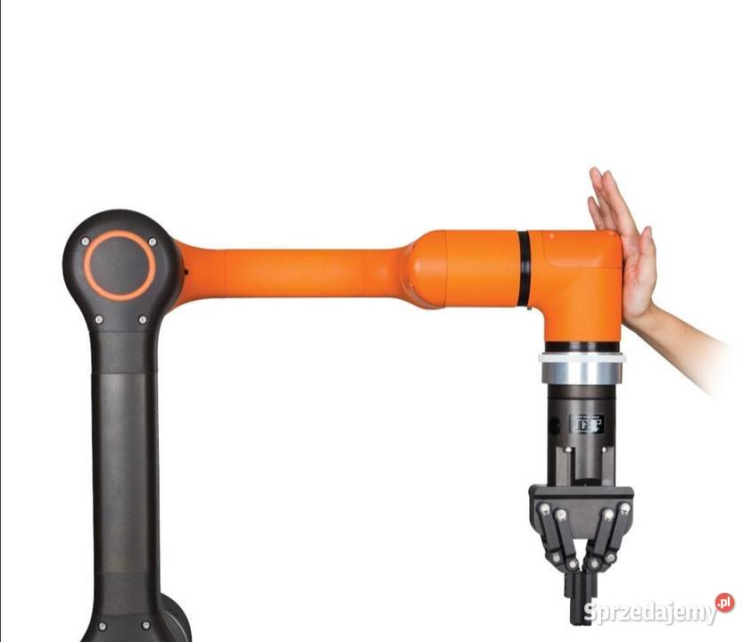 RobotCobot przemysłowy HANWHA Robotics HCR5 Produkcja małopolskie Sucha Beskidzka