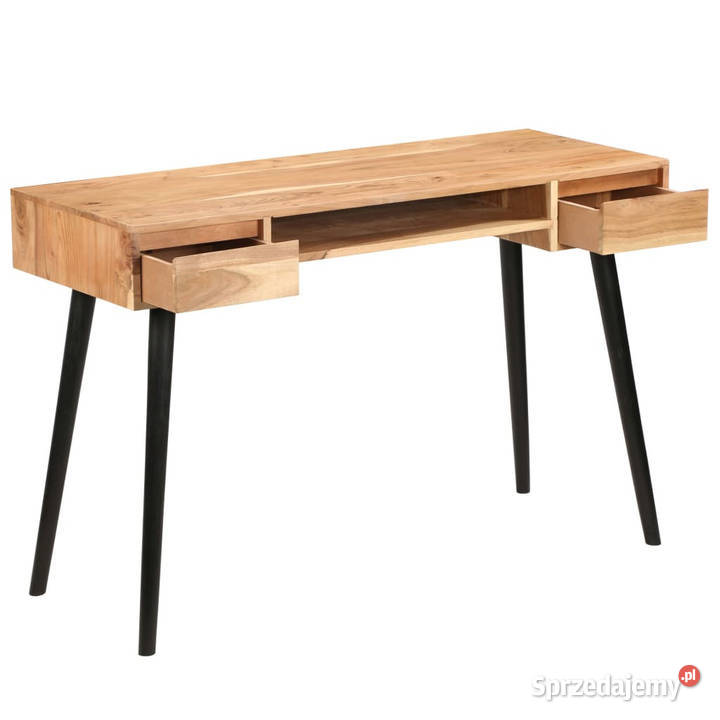 Biurko z litego drewna akacjowego 118 x 45 x 76 Dom i Ogród Warszawa