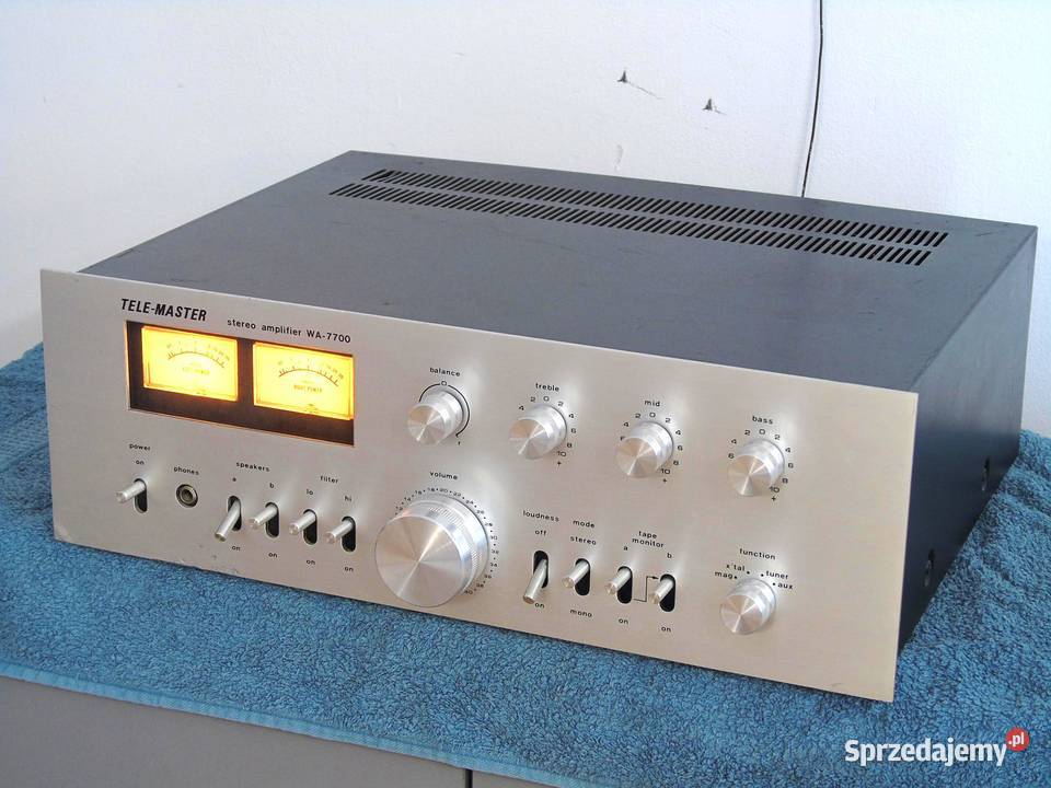 Wzmacniacz stereo TeleMaster WA7700 Vintage