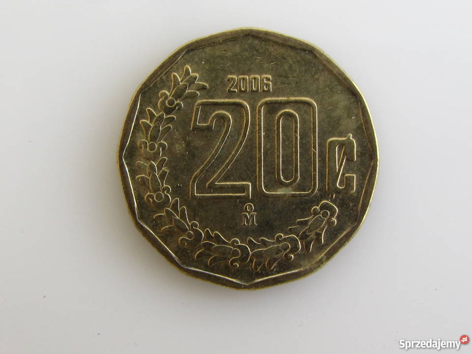 Moneta 20 centavos 2006 Meksyk Olecko sprzedam