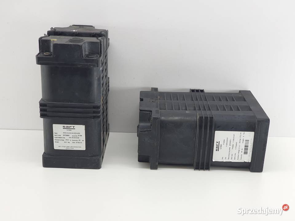 AKUMULATOR BETERIA SAFT LITOWOJonowy 216v 972Wh Janowice