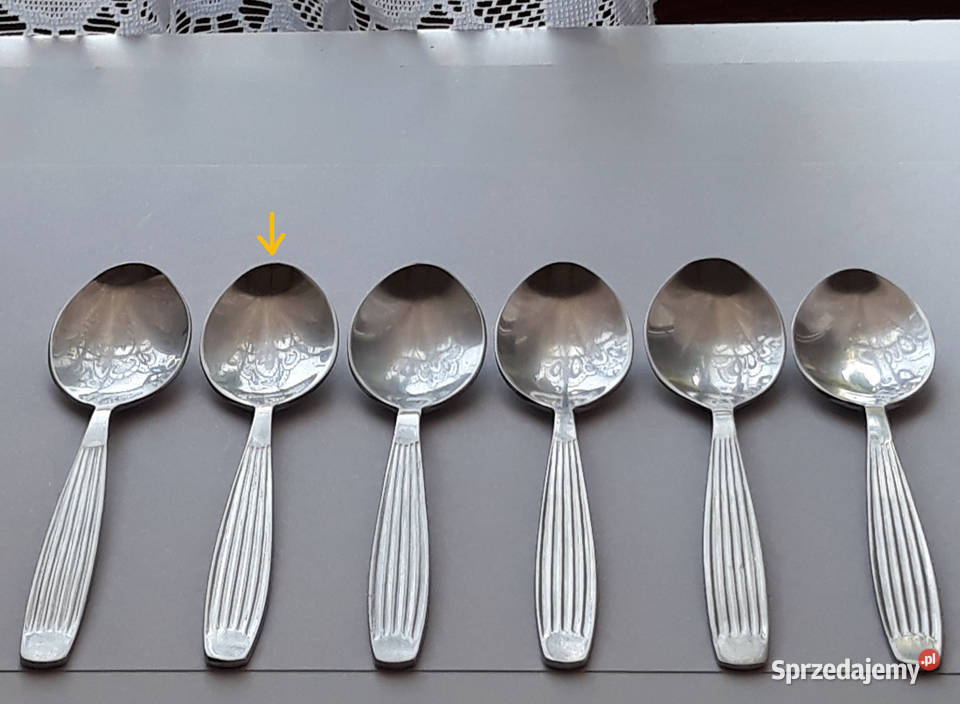 Łyżeczki do herbaty 3 PASECZKI PASKI Gerlach Dąbrowa Górnicza