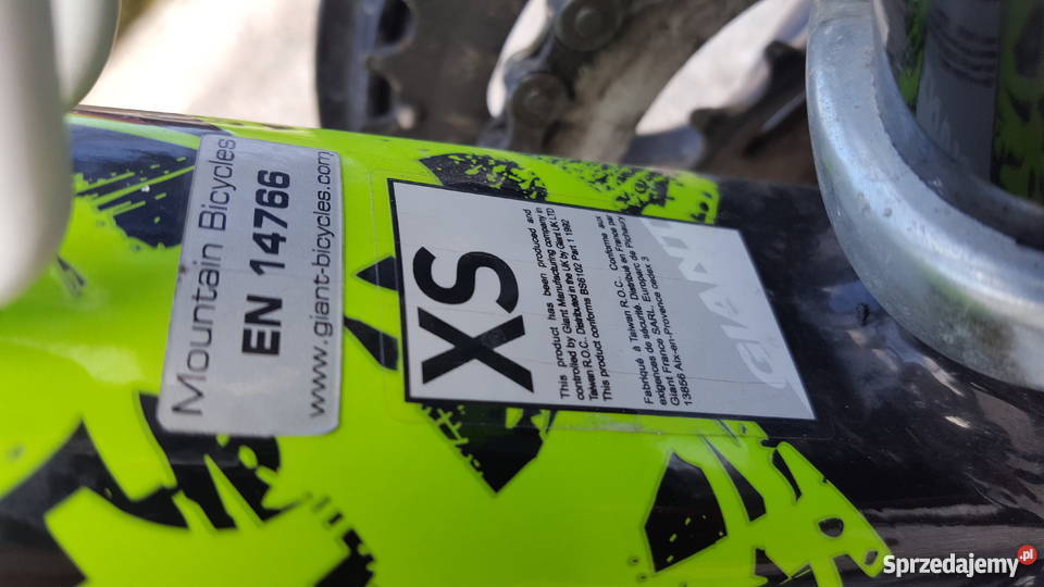 Rower MTB chłopca 26 GIANT łódzkie