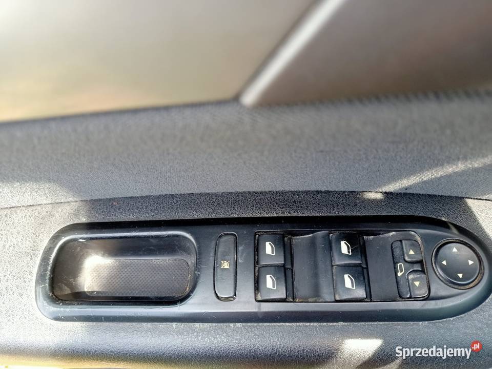 panel sterowania szybami lewy przód peugeot 407 Szczecin