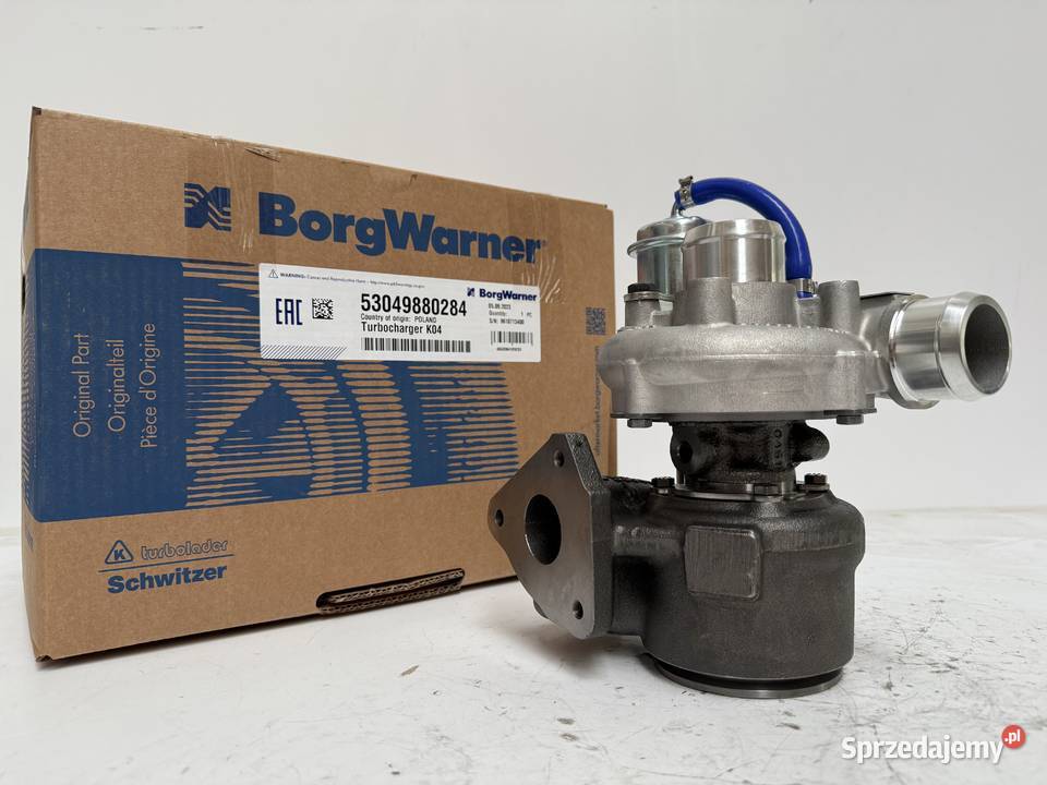 Turbosprężarka BorgWarner KKK 53049880284 Siedlce