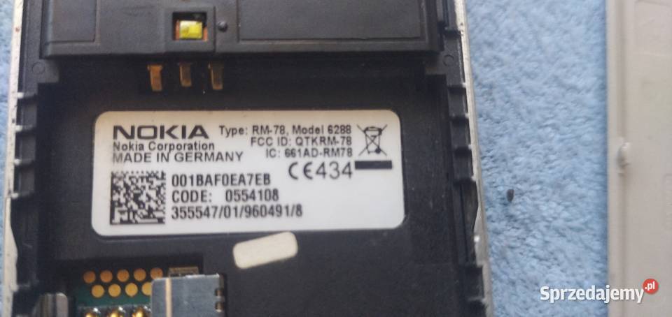 nokia 6288 rm78 rm78 telefon78 rozsuwany Sandomierz sprzedam