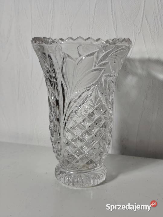Kryształowy Wazon Anna Htte ANANAS Vintage PRL
