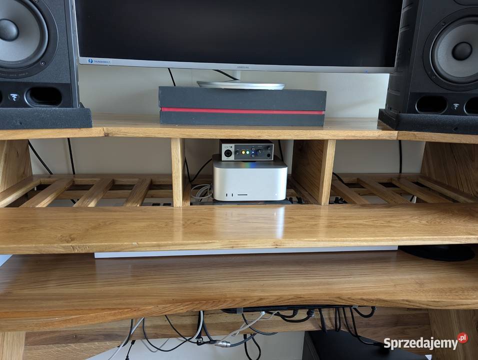 Dębowe biurko studyjne Okazyjna Wrocław