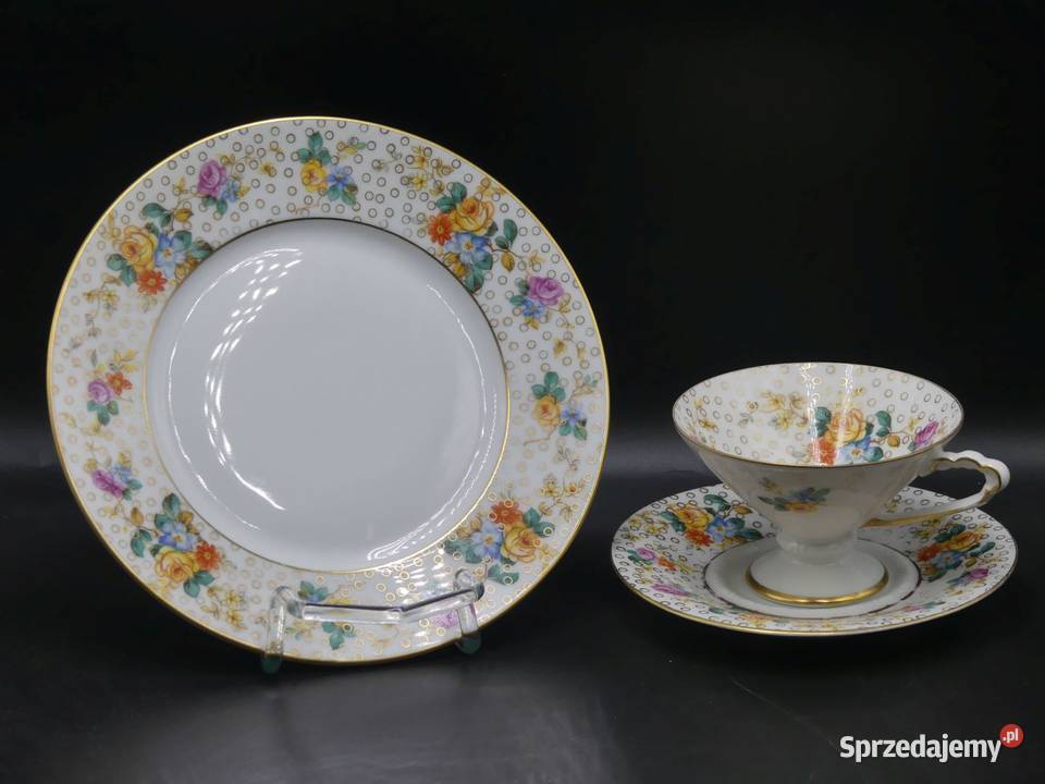 Komplet śniadaniowy Sorau Żary 1928 45 UNIKAT wielkopolskie Poznań