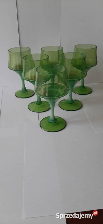 Kieliszki że szkła kolorowego Dom i Ogród Świdnica Polska