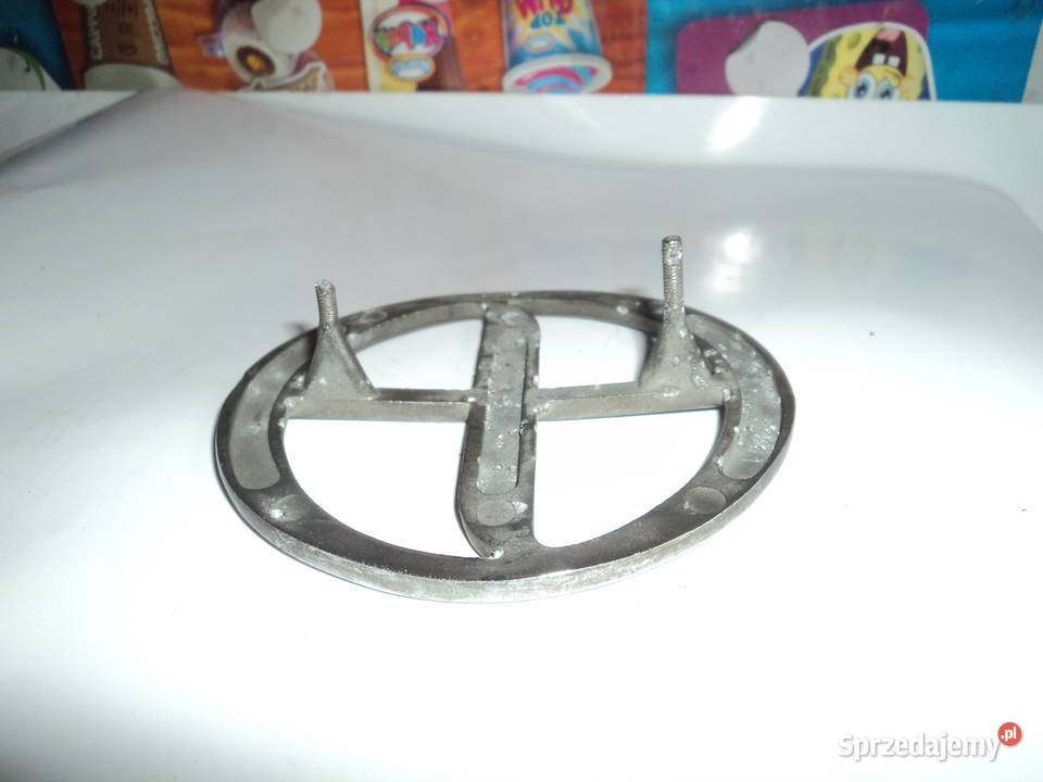 Znaczek logo Fiat 125p polonez metalowy osobowe Nowy Sącz