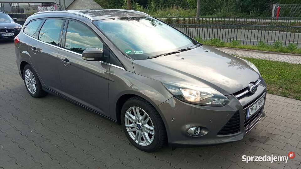 Ford Focus 2014 r Kombi TITANIUM Hak ładny komputer pokładowy opolskie Opole
