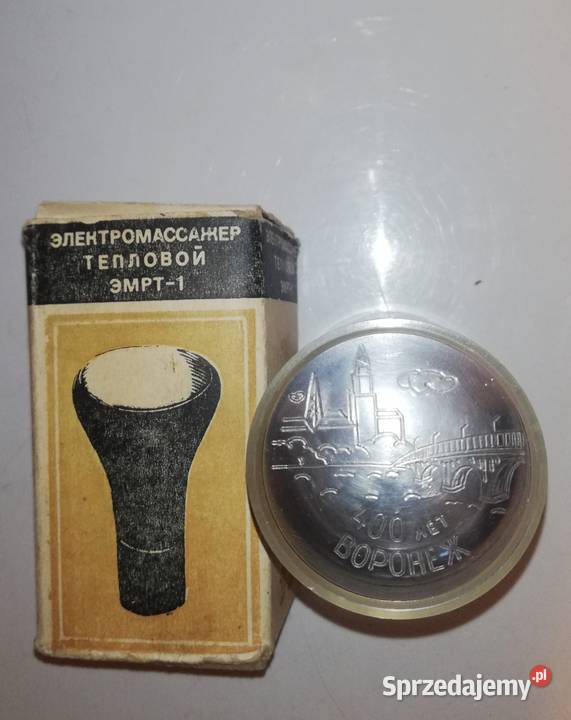 Elektromasażer oryginał z minionej epokilata 80