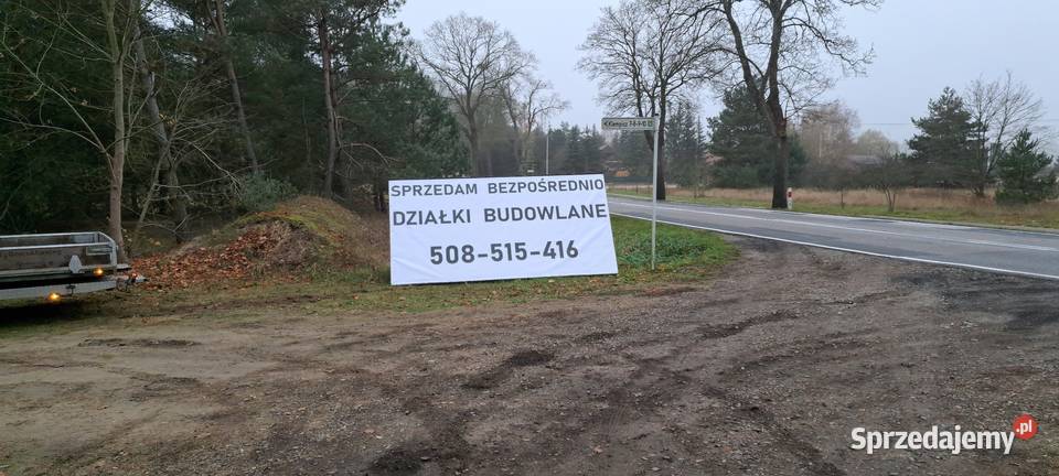 Sprzedam bezpośrednio działki budowlane KLEMPICZ