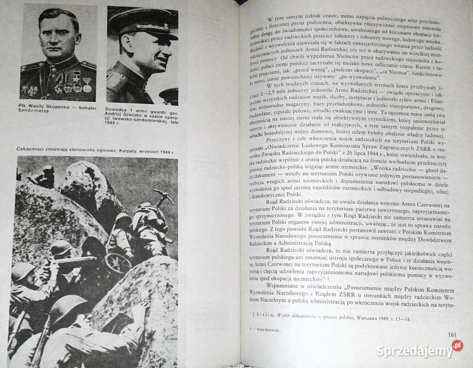 Armia radziecka 19411945 Fryderyk Zbiniewicz Rok wydania 1988 Książki i Podręczniki