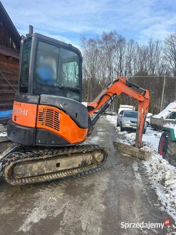 Minikoparka Gąsienicowa HITACHI ZX33 ZX33U3 CLR Tymowa