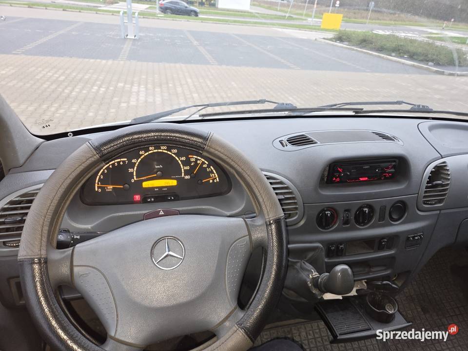 Mercedes Sprinter 308 kontener 1340kg Kontenery Szczecin