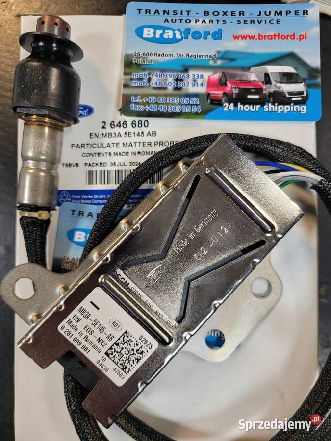 CZUJNIK Nox Ford Ranger 2646680 MB3A5E145AB mazowieckie Radom