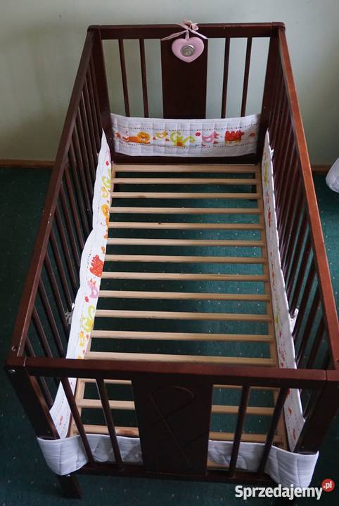 Łóżeczko dziecięce z materacem plus komplet Gdynia