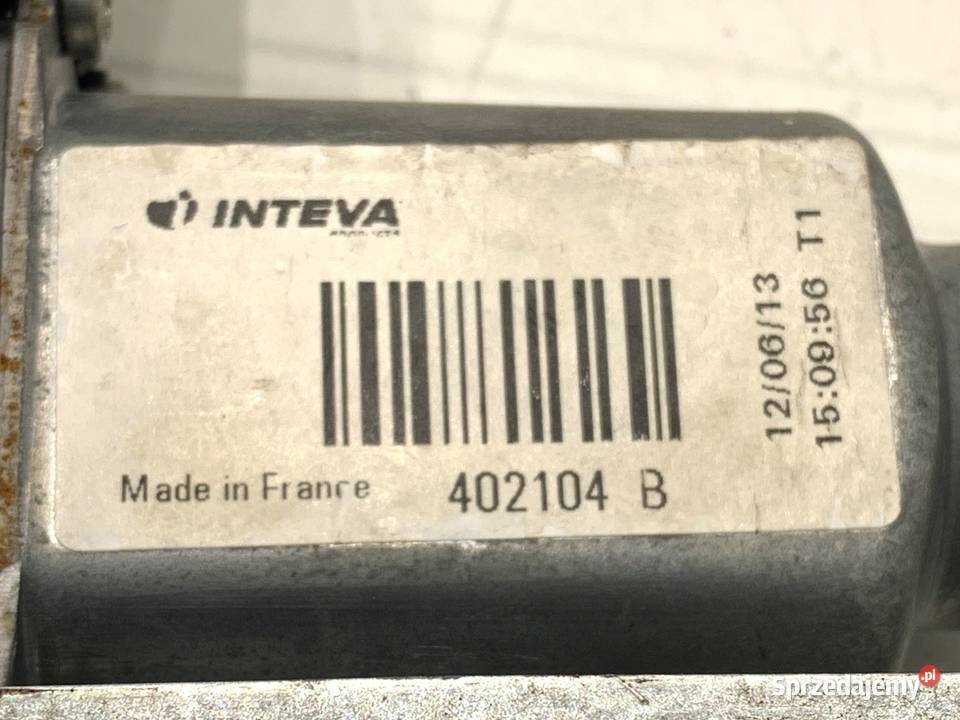 PODNOŚNIK SZYBY PRAWY PRZÓD CITROEN BERLINGO II