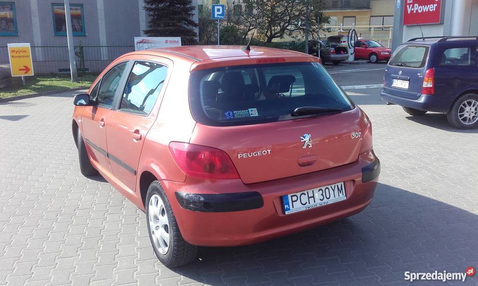 Okazja Peugeot 307 hatchback 2001 wielkopolskie Pobiedziska