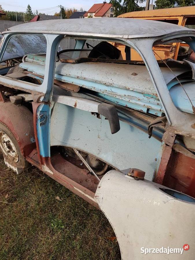 Trabant 601 masa czesci dach silnik skrzynia